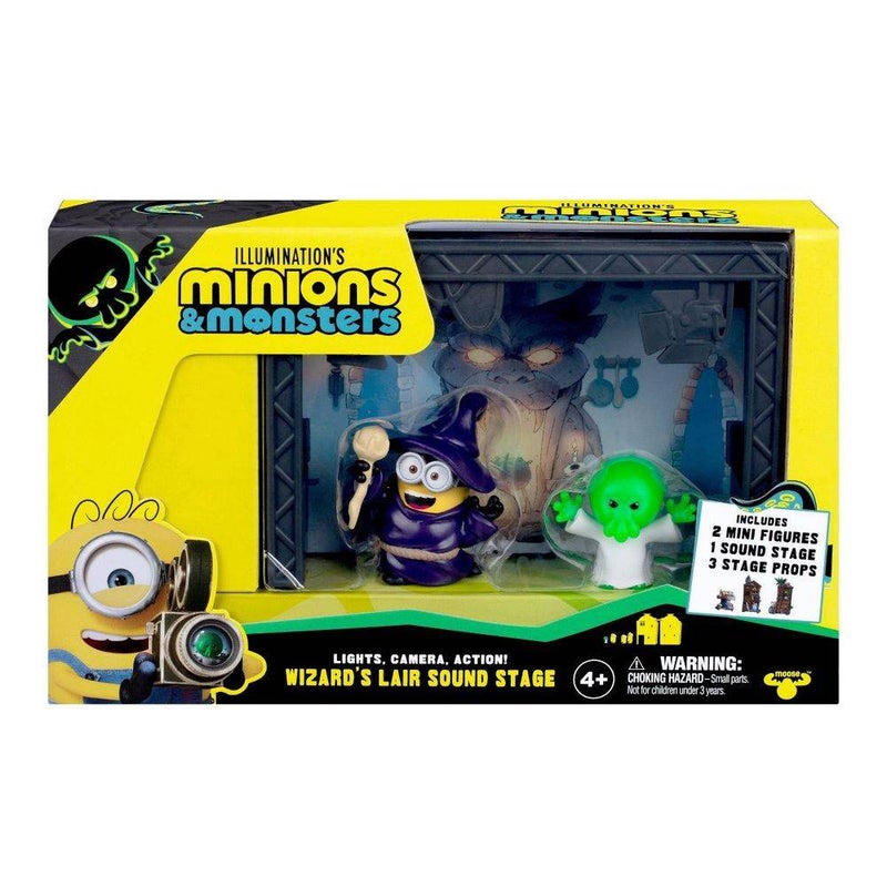 Minions & Monsters Wizard’s Lair Sound Stage Playset - Image 1