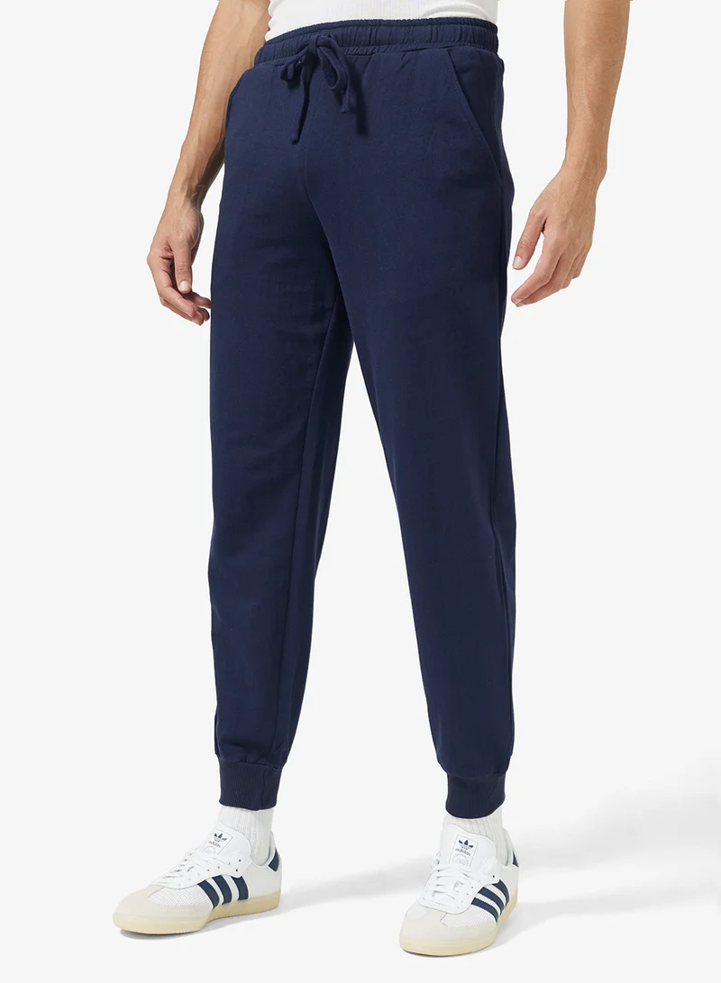 سفنتي فايف بيسيكس Regular Fit Elastic Hem Joggers