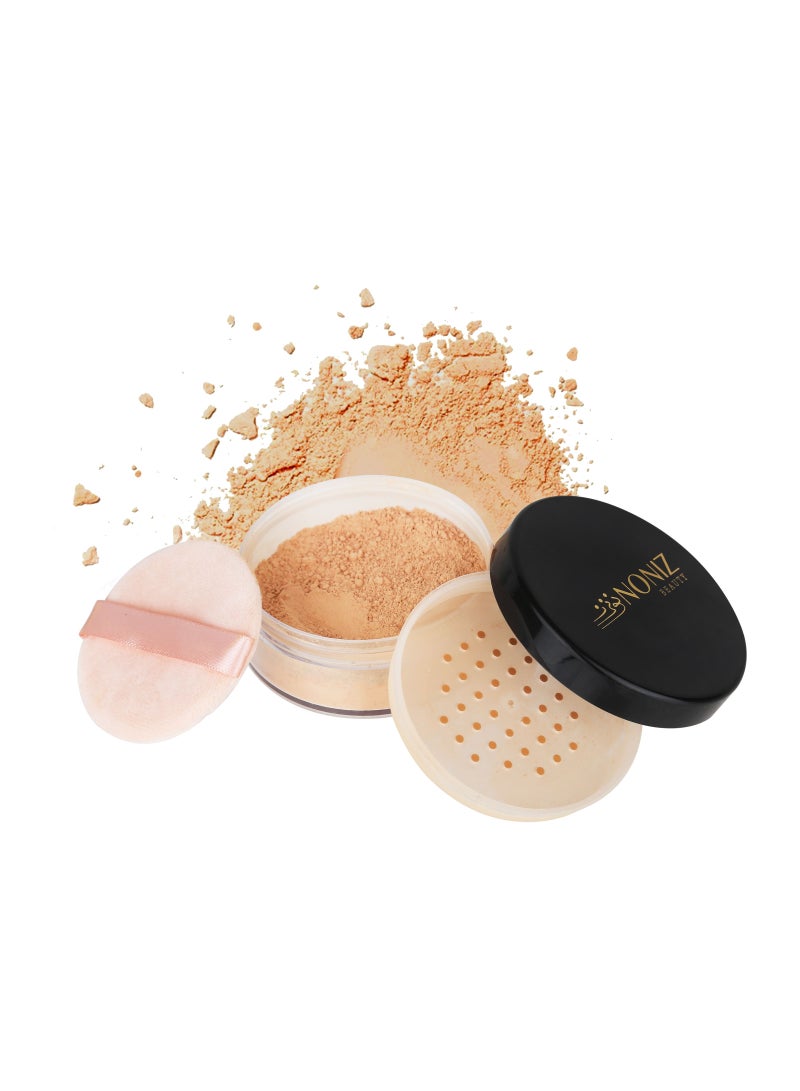 NONIZ BEAUTY NONIZ Finishing Loose Powder - Matte Finish - Oil Absorbing - Vegan Formula - Cruelty-free Makeup - Setting Powder - Image 2