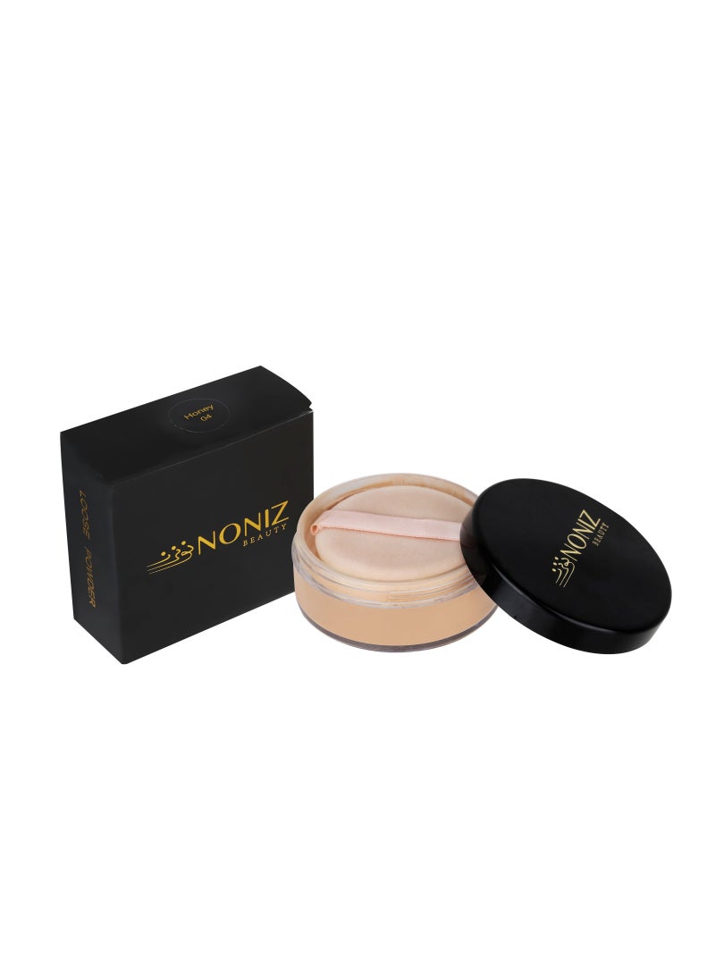 NONIZ BEAUTY NONIZ Finishing Loose Powder - Matte Finish - Oil Absorbing - Vegan Formula - Cruelty-free Makeup - Setting Powder - Image 1