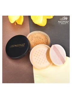 NONIZ BEAUTY NONIZ Finishing Loose Powder - Matte Finish - Oil Absorbing - Vegan Formula - Cruelty-free Makeup - Setting Powder  - Image 3