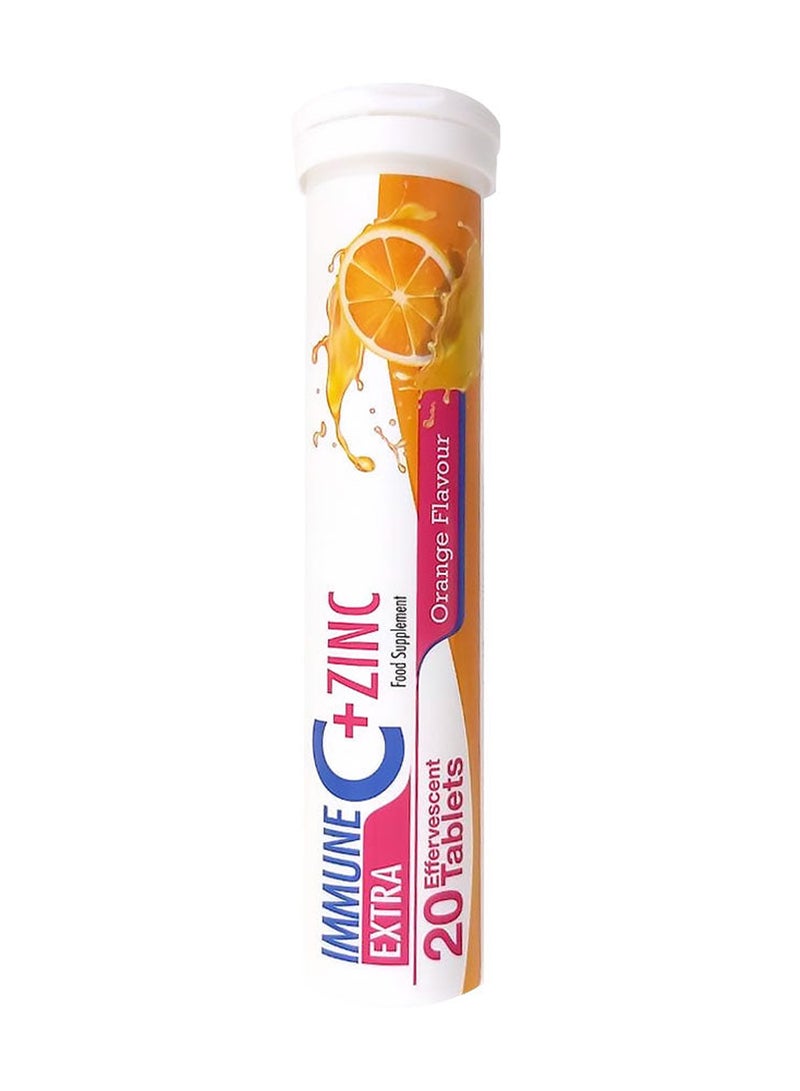 Vit C + Zinc Orange Flavor 20S