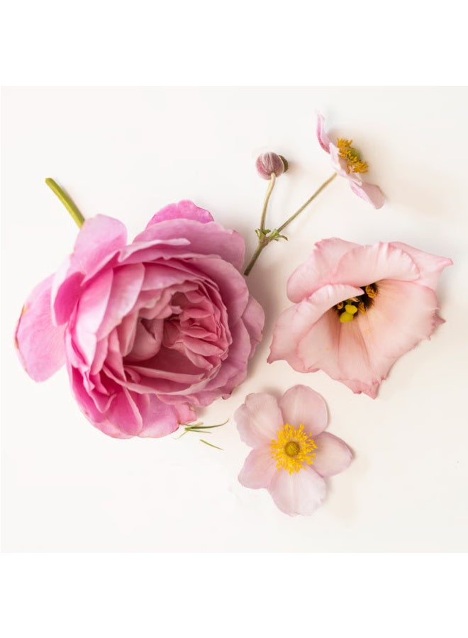 Scented Tealight Candle, Pink Flowers, Pale Pink, 3.5 Hour Burn Time Floral Tealight for Candle Holders, Dining Table, Bedroom and Home Decor - Image 2