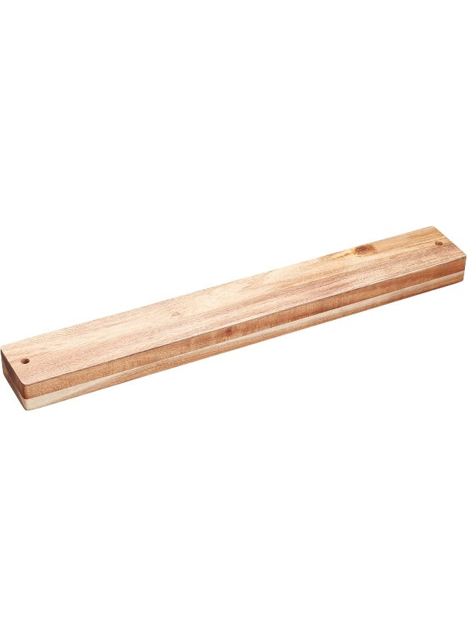 natural elements Acacia Wood Magnetic Knife Rack, 45X2.5X9Cm, Gift Boxed - Image 3