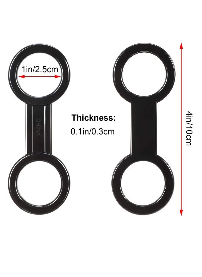 Generic Silicone Snorkel Strap Keeper, Dive Lock Kit, 12 Pcs Dive Universal Plastic Clip, Snorkel Mask Strap Keeper Tube Holder, Attachment Gear Spare Part Accessories  - Image 2