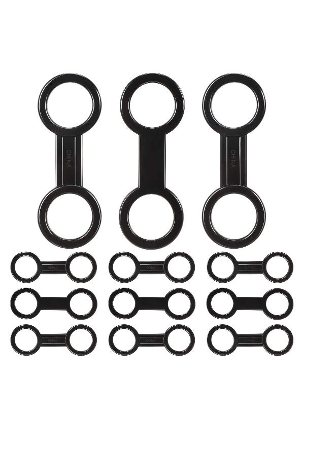 Generic Silicone Snorkel Strap Keeper, Dive Lock Kit, 12 Pcs Dive Universal Plastic Clip, Snorkel Mask Strap Keeper Tube Holder, Attachment Gear Spare Part Accessories  - Image 1