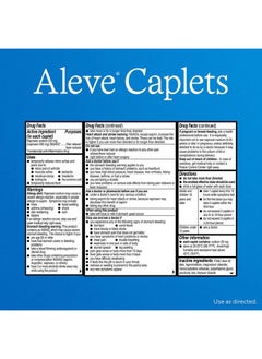 ALEVE Pain Relief Naproxen Sodium Caplets ‐ 50 Count  - Image 4