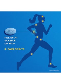 ALEVE Pain Relief Naproxen Sodium Caplets ‐ 50 Count  - Image 3