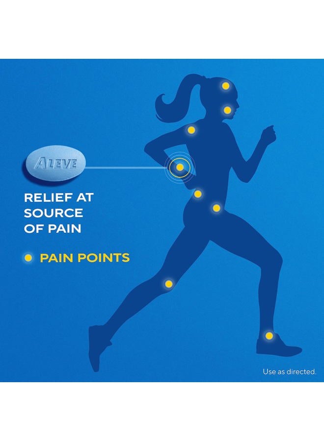 Aleve أقراص نابروكسين صوديوم لتخفيف الألم - 50 حبة - Image 3