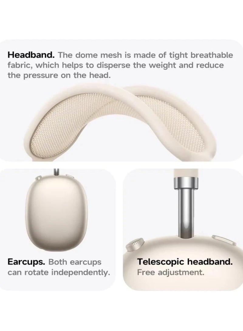 هوكو سماعات رأس رياضية لاسلكية W65 Plus ANC مع خاصية إلغاء الضوضاء وتقنية البلوتوث وسماعات رأس كبيرة لاسلكية مع صوت عالي الدقة وسماعات أذن رياضية مع زر - أسود. - Image 3