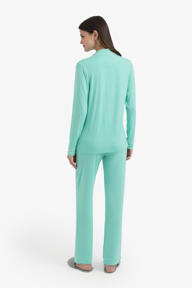 Carina Contrast - Pipe Pyjama Set - Image 4