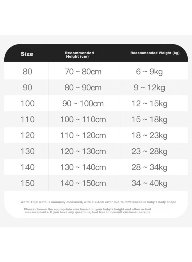 Momoco Boys' Denim Shorts Summer New Breathable Cute Denim Capris Blue 140 - Image 2