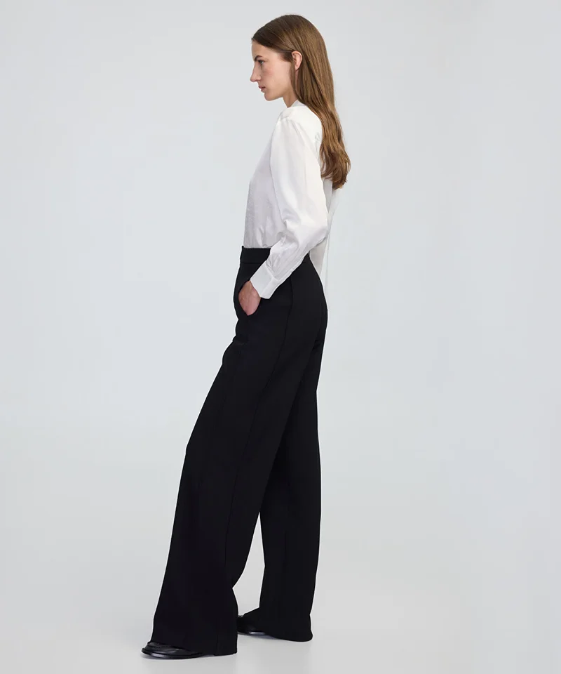 Ipekyol Side-Panel Wide-Leg Trousers