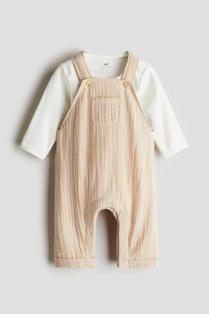 اتش اند ام 2-piece cotton set