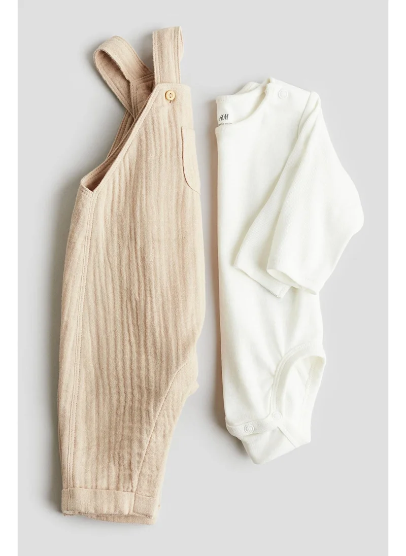 اتش اند ام 2-piece cotton set