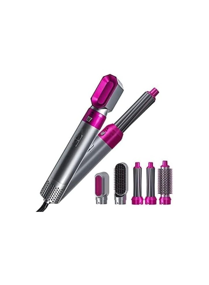 Hair Dryer Brush, 5 in 1 Hot Air Styler, 1000W - Image 2