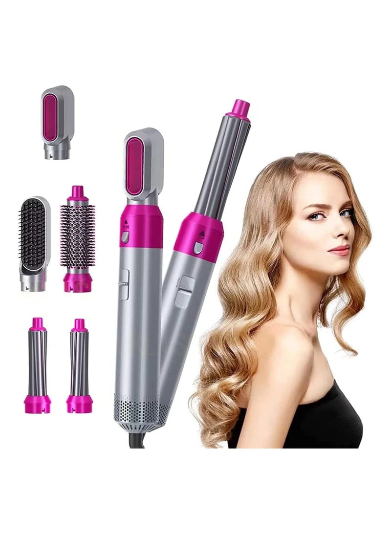 Hair Dryer Brush, 5 in 1 Hot Air Styler, 1000W - Image 3