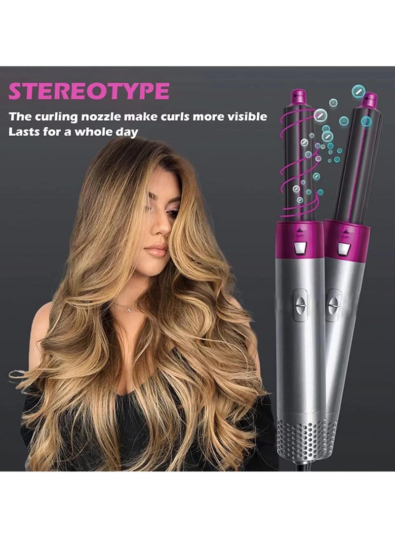 Hair Dryer Brush, 5 in 1 Hot Air Styler, 1000W - Image 4