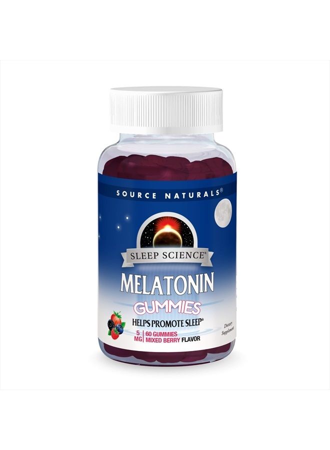 Source Naturals Sleep Science Melatonin 5 mg - 60 Gummies - Image 1