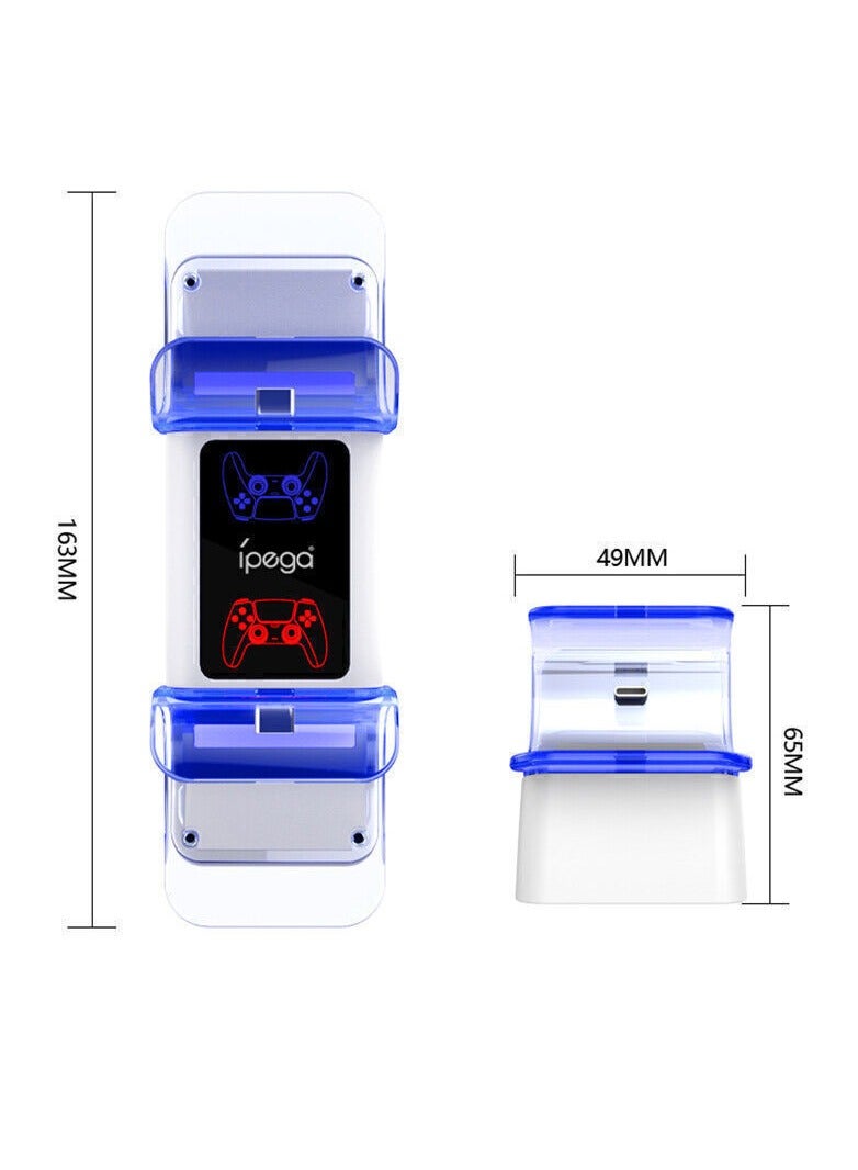 Ipega PS5 Accessories Cooling Stand With Ipega Dual Charger Dock - Image 3