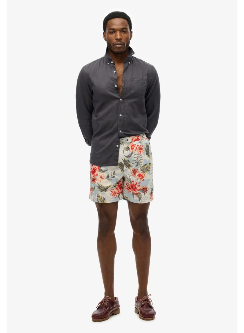 Superdry Hawaiian Print 16 Swim Short