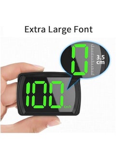 MOXO Car Digital HUD Head Up Display 2.8 KMH Speedometer with  Chiet for Car Motorcycle Truck Vehicle  - Image 2