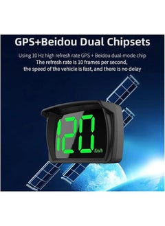 MOXO Car Digital HUD Head Up Display 2.8 KMH Speedometer with  Chiet for Car Motorcycle Truck Vehicle  - Image 5