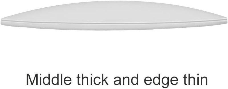 Xfenvs Door Knob Wall Shield, Transparent Round Soft Rubber Wall Protector Self Adhesive Door Handle Bumper Pack of 2 (Large Round Style 3.54", Clear) - Image 4