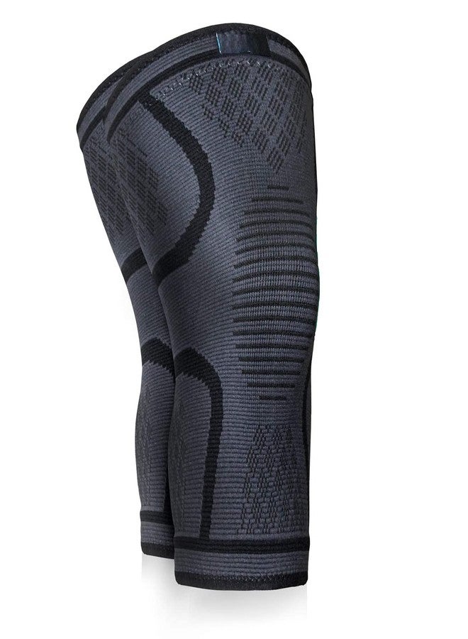 جيرن أكمام ضغط الركبة من جيرن (زوج) للرجال والنساء - دعم الركبة لالتهاب المفاصل، الرباط الصليبي الأمامي والرباط الجانبي الإنسي - دعامة الركبة للصالة الرياضية، الجري، التمارين الرياضية وغيرها من الرياضات - كم الركبة لرفع الأثقال (أسود، مقاس متوسط) - Image 1