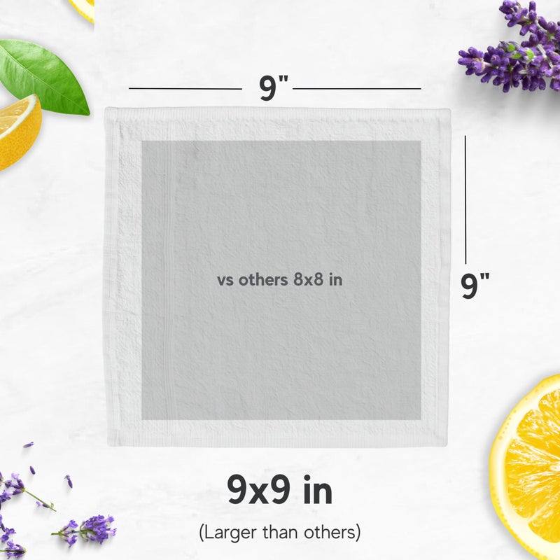 Avistar 60 Hot or Cold Wrapped Moist Towels â€“ 9'' x 9" Moist Towelettes Individually Wrapped Scented Disposable Face & Hand â€“ Pre-Moistened Hand Wipes Soft Refreshing for Travel, Spa, Restaurant - Mixed - Image 3