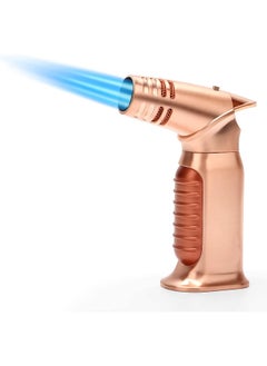 ALSAQER ALSAQER-Jobon 4 Jet Flame Windproof Butane Gas Lighter-Bakhoor  Lighter-Jobon Torch Lighter-BBQ Lighter (Gas not Included)-()  - Image 2