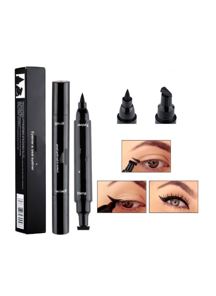 SUAKE - Double Head 2 In 1 Seal Stamp Eyeliner  Stamp, Winged Eyeliner Stamp - Image 1