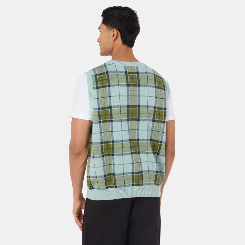 فانز سترة رجالية من خشب اللوز