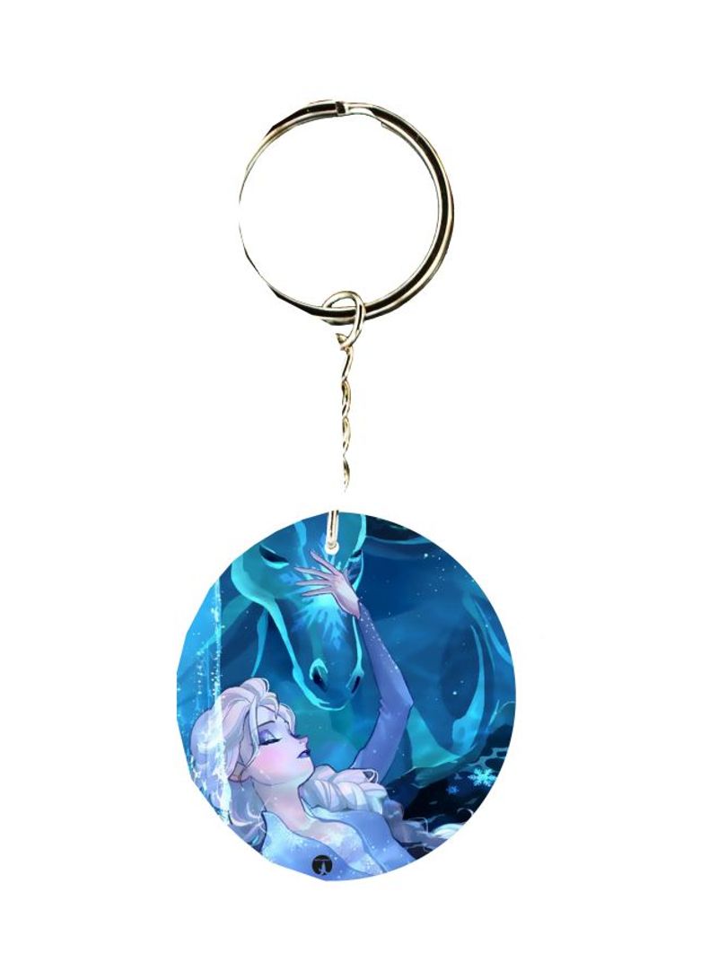 RKN Double Sided Cartoon Printed Keychain