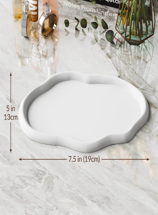 NiHome Silicone Jewelry Tray for Rings, Earrings, Bracelets, Daily Essentials, Keys, Crystals, Multi-Purpose Non-Slip Organizer on Bedroom Vanities, Bathroom Counters, Entryway Tables - Image 3