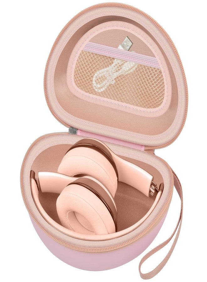 كومكيس حافظة سماعات رأس متوافقة مع سماعات Beats Solo 4/ Studio Pro x Kim Kardashian/ Solo3/ Studio3/ Solo Pro Bluetooth On-Ear Headphones - وردي - Image 1