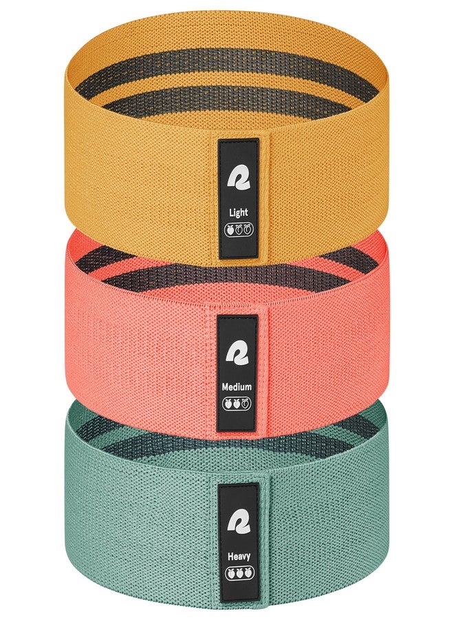 Retrospec Engage Booty Bands Resistance Band Set for Working Out & Exercise - Lightweight & Portable for Men & Women - Image 1