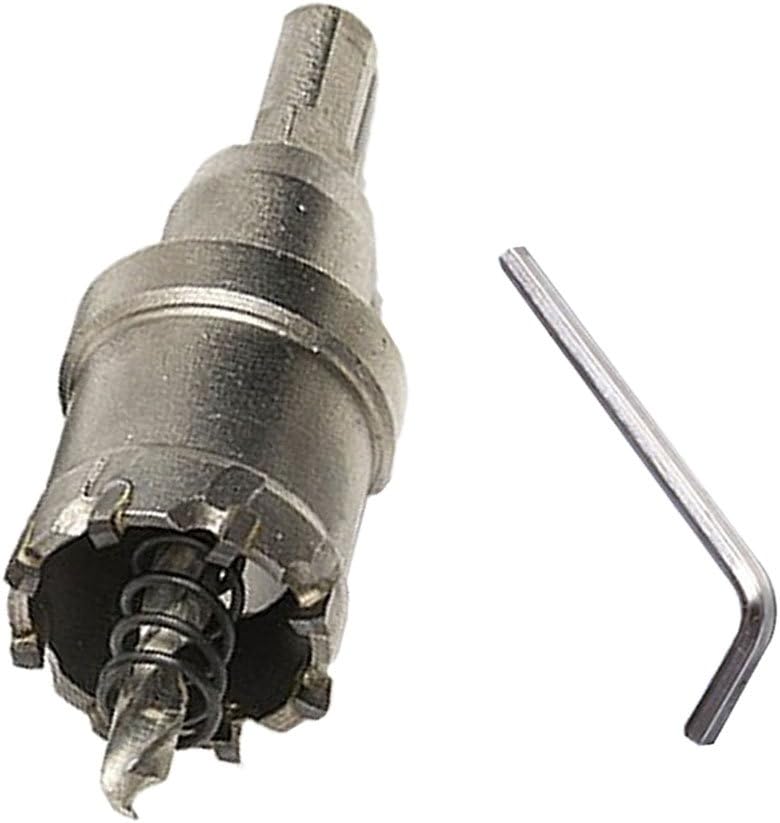 klarako Heavy Duty HSS Carbide Tip Hole Hole-saw Multiple-tooth - Dark Gray, 21mm - Image 1