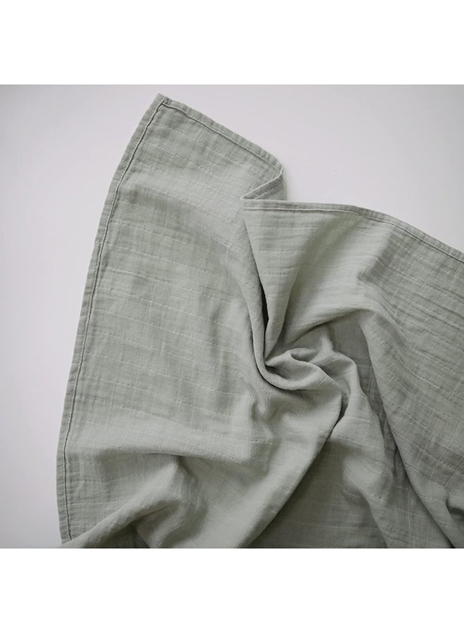 Mushie Swaddle Sage - Image 2