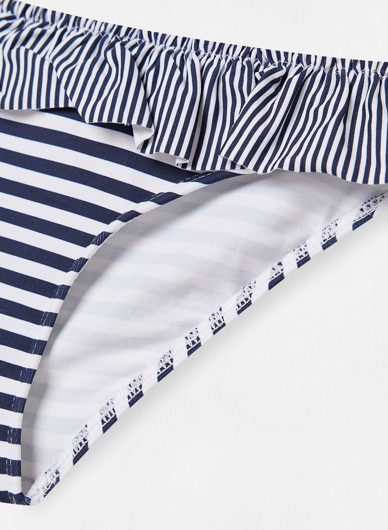 مانجو بكيني مخطط بكشكشة للبنات - Image 4