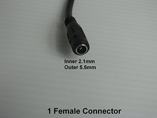 BW Security Camera 8Ch Power Supply Splitter Cable 1 Female 8 Male 2.1mm Adaptor - Image 2