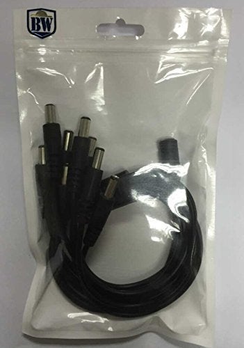 BW Security Camera 8Ch Power Supply Splitter Cable 1 Female 8 Male 2.1mm Adaptor - Image 5