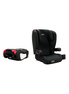 asalvo Easy Fix Foldable Car Seat Isofix Group 2/3 - Black  - Image 1
