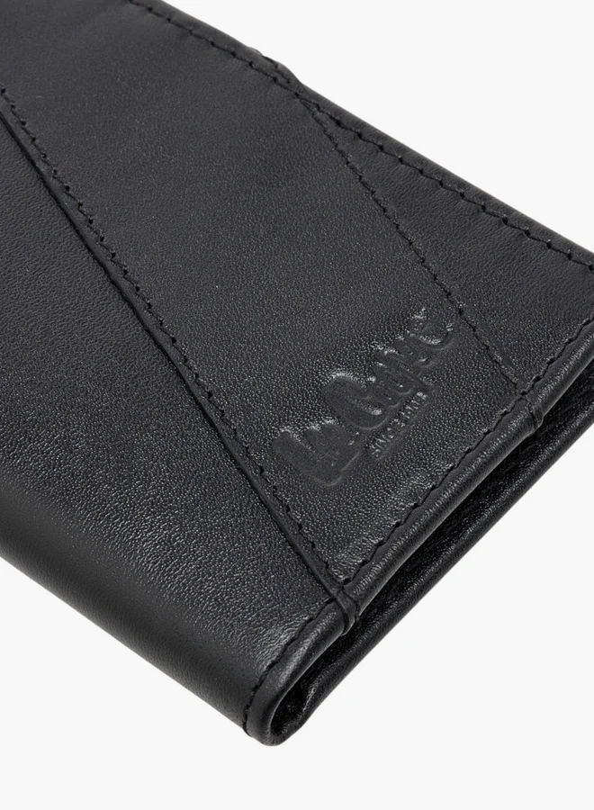 Lee Cooper Men's Solid Bi-Fold Cardholder