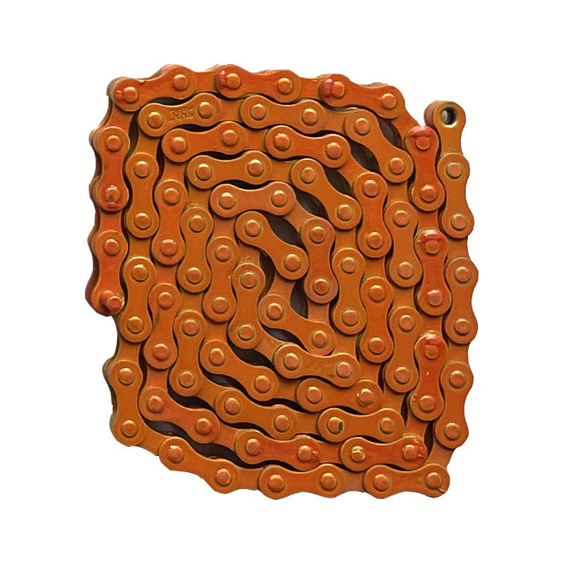 Generic Colorful Fixed-Gear Bike Chain 94-Link Road Cycling Orange