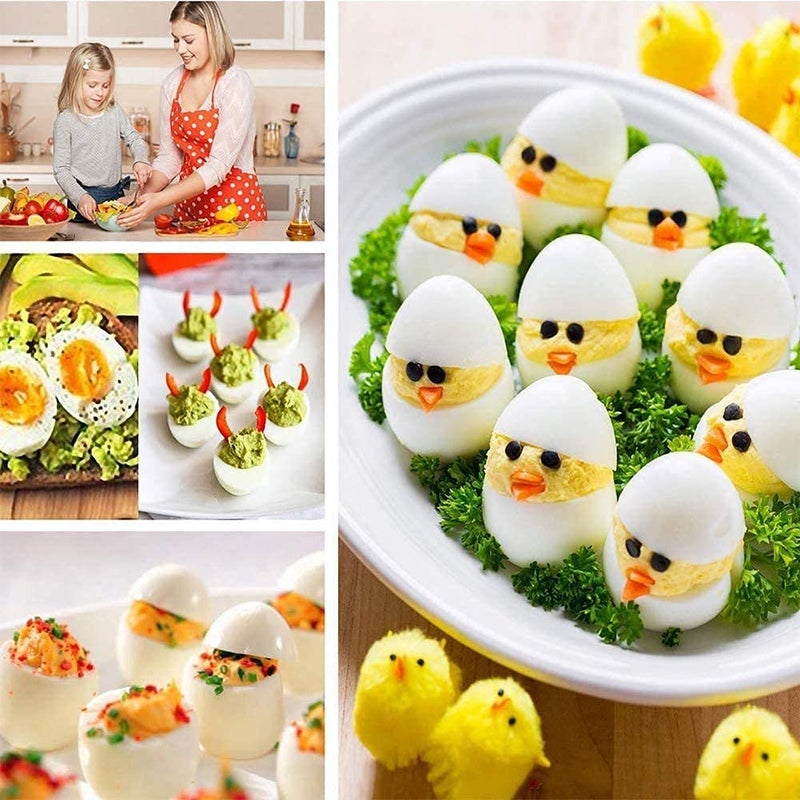 UGRNIS UGRNIS Silicone Egg Cooker, Hard and Soft Make, No Shell, Non Stick Silicone, Egg Boiler, Egg Cups, Egg Poachers, Egg Cooker, Set of 6(Multicolor pack of 1)  - Image 4