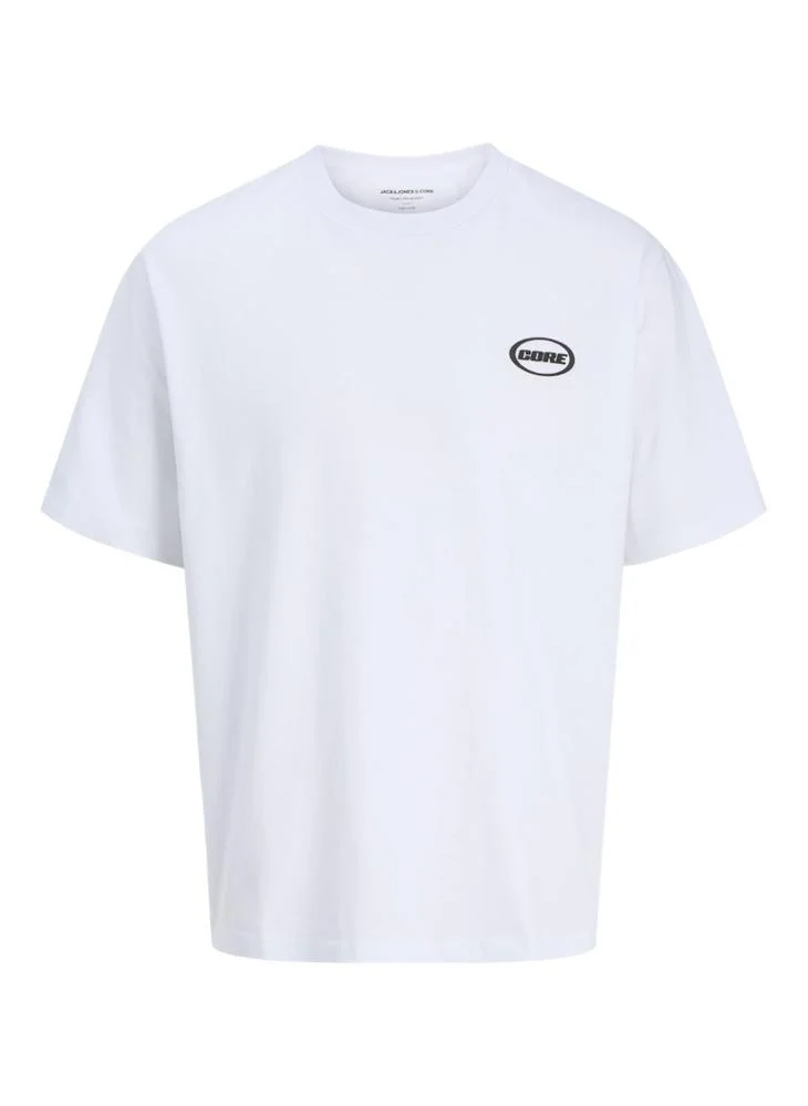 جاك اند جونز JCOLIDO PHOTO BACK TEE SS CREW NECK