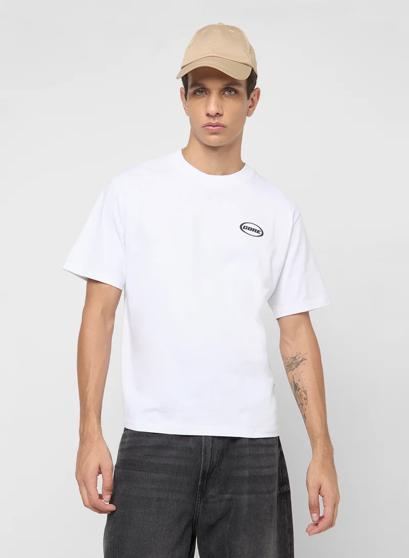 JACK & JONES JCOLIDO PHOTO BACK TEE SS CREW NECK