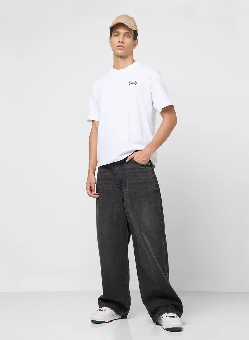 JACK & JONES JCOLIDO PHOTO BACK TEE SS CREW NECK
