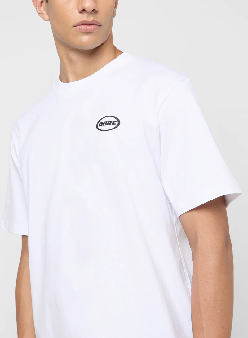 JACK & JONES JCOLIDO PHOTO BACK TEE SS CREW NECK